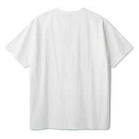 BLOCK LOGO SHIRT - WHITE