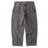 BLOCK BAGGIE DENIM - WASH BLACK