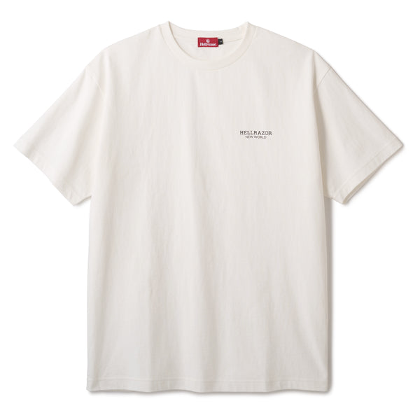 BLOCK LOGO SHIRT - WHITE