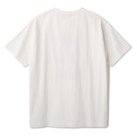BLOCK LOGO SHIRT - WHITE