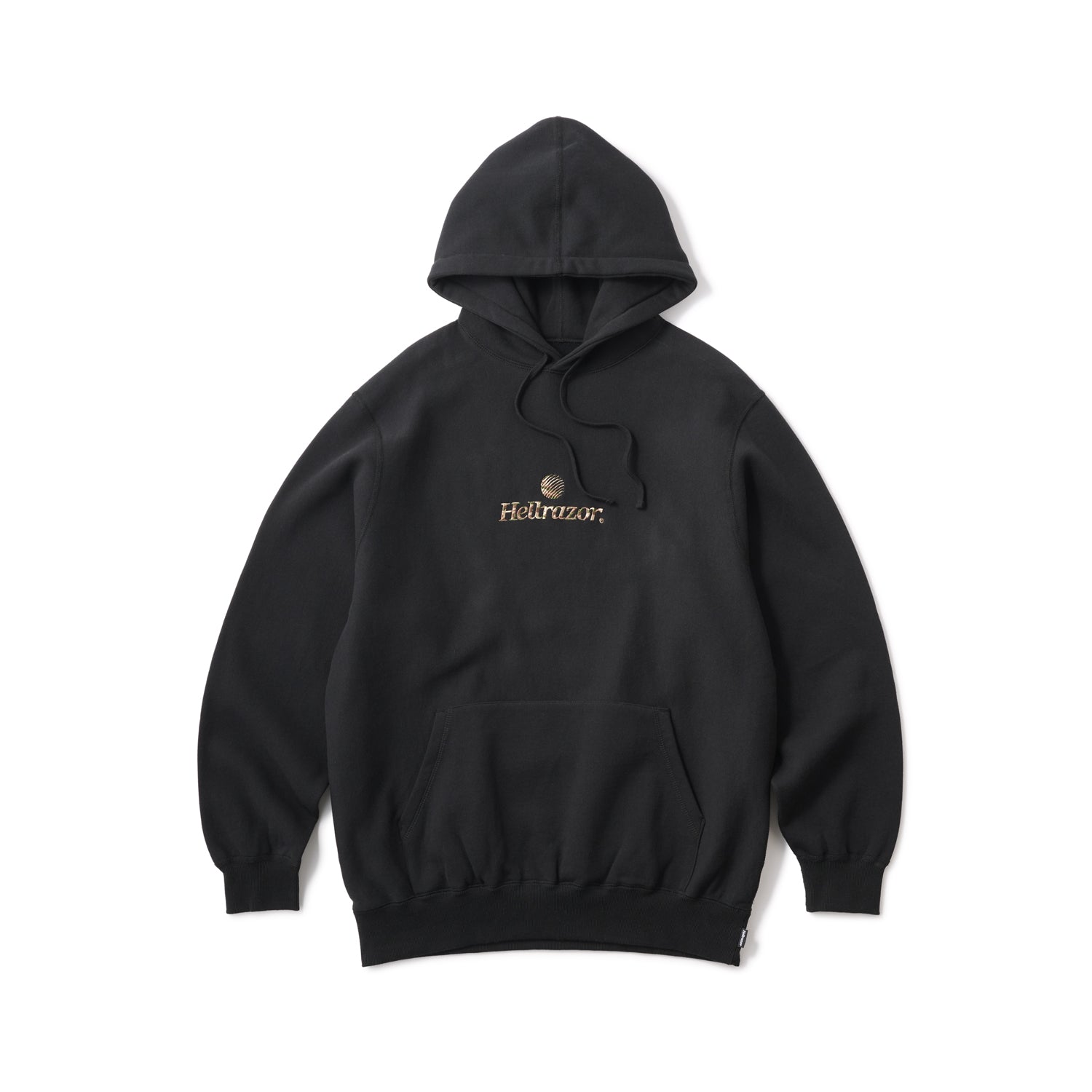CAMO TRADEMARK LOGO PULLOVER HOODIE - BLACK – Hellrazor Online