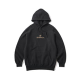 CAMO TRADEMARK LOGO PULLOVER HOODIE - BLACK