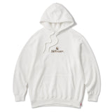 CAMO TRADEMARK LOGO PULLOVER HOODIE - WHITE