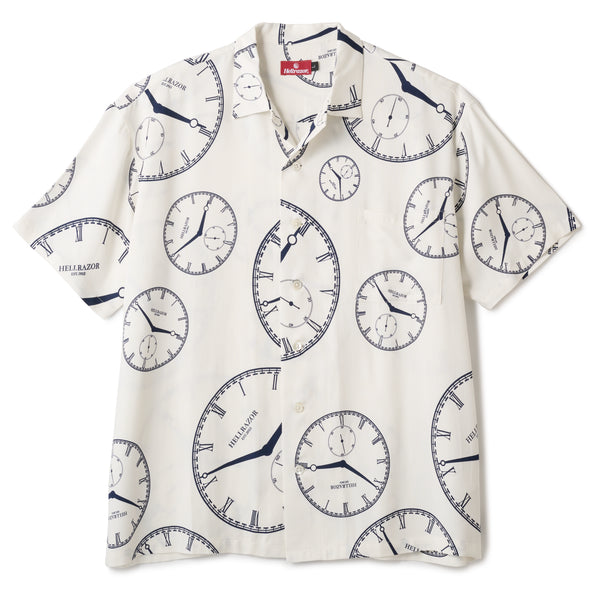 CLOCK WORK SHIRT - WHITE