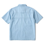DENIM ZIP SHIRT - INDIGO
