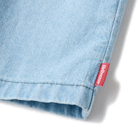 DENIM ZIP SHIRT - INDIGO