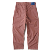 NYLON EASY TROUSERS - RED PURPLE