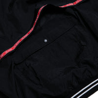 TRADEMARK LOGO PULLOVER NYLON JACKET - BLACK