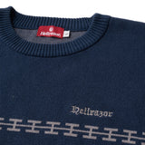 H CHAIN LINE CREWKNIT - NAVY