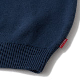 H CHAIN LINE CREWKNIT - NAVY