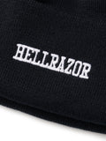 HEAVEY LOGO WATCH KNIT CAP - BLACK