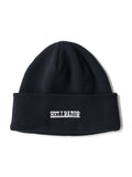 HEAVEY LOGO WATCH KNIT CAP - BLACK