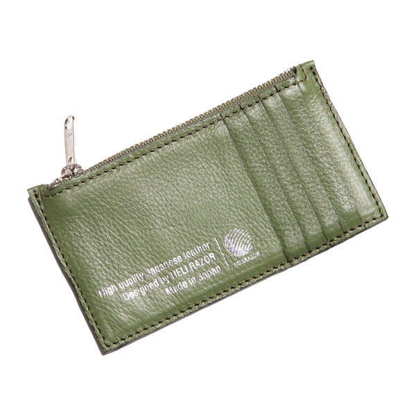 LEATHER WALLET - GREEN