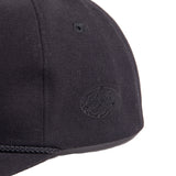 TRADEMARK LOGO ARMY 5PANEL CAP - BLACK