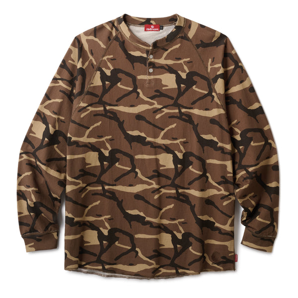 HENRY LS SHIRT - COYOTE CAMO