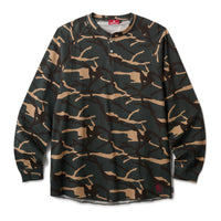 HENRY LS SHIRT - ARMY GREEN CAMO
