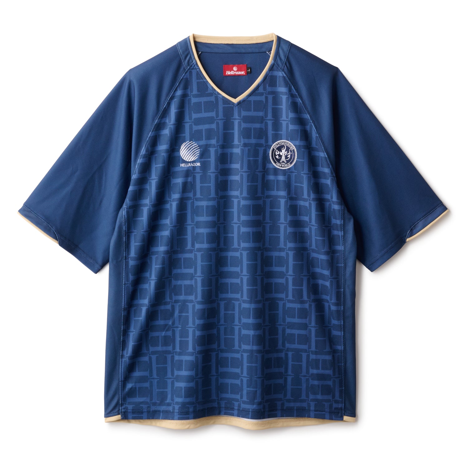 HRZ SOCCER JERSEY - NAVY / HELLRAZOR – Hellrazor Online