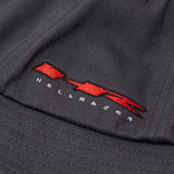 HR BELL HAT with Flexfit - WASHED BLACK