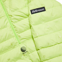 LOGO PULLOVER HOODED DOWN JACKET - GREEN