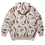 ARCH LOGO FULL ZIP HOODIE - DESERT CAMO