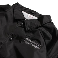 SELF DEFENSE COACH JACKET - BLACK