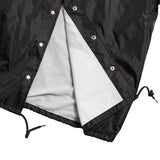 SELF DEFENSE COACH JACKET - BLACK