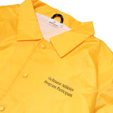 SELF DEFENSE COACH JACKET - YELLOW