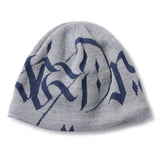 LETTER BEANIE - GREY