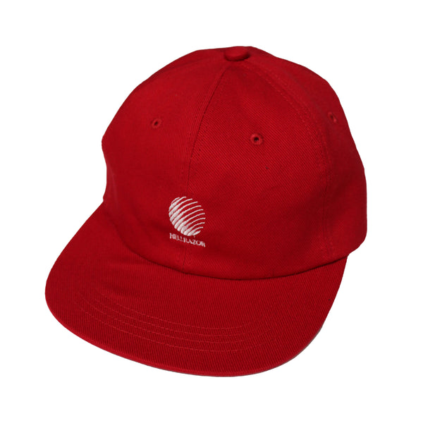 TWILL LOGO 6PANEL CAP - RED/WHITE