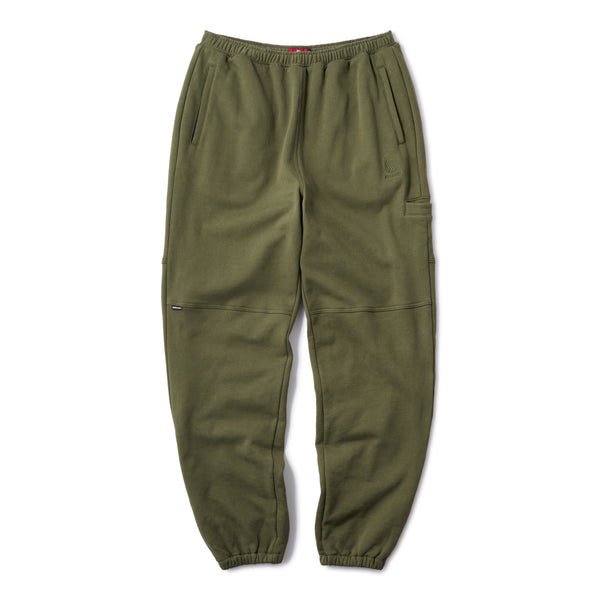 LOGO SWEAT PANTS - ARMY GREEN