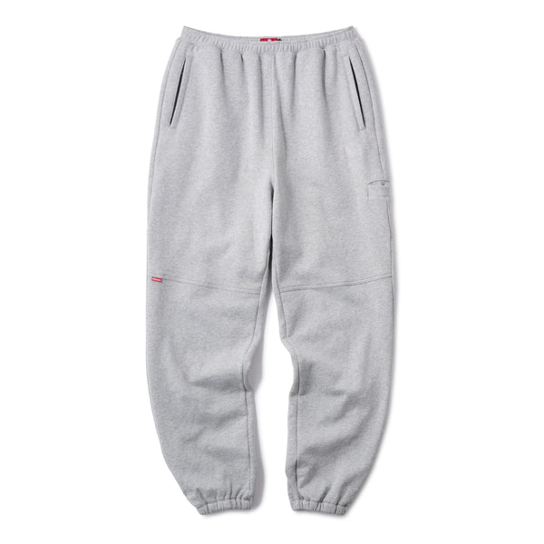 LOGO SWEAT PANTS - HEATHER GREY