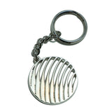 LOGO KEY CHAIN with Pouch - ALLOY with SILVER PLATED