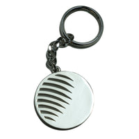 LOGO KEY CHAIN with Pouch - ALLOY with SILVER PLATED