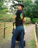 -PRE-ORDER- RASTA CORE LOGO SHIRT for KIDS - BLACK