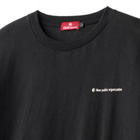 NEW PUBLIC ORGANIZATION L/S SHIRT - BLACK