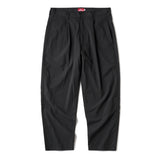 NYLON EASY TROUSERS - BLACK