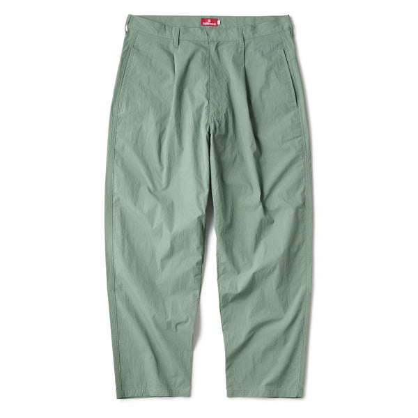 NYLON EASY TROUSERS - JADE BLUE