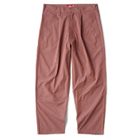 NYLON EASY TROUSERS - RED PURPLE