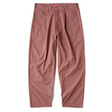 NYLON EASY TROUSERS - RED PURPLE