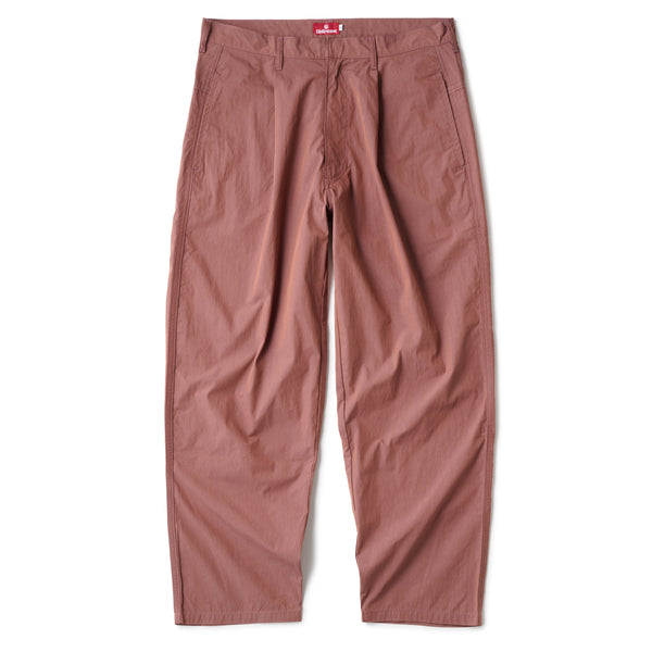 NYLON EASY TROUSERS - RED PURPLE
