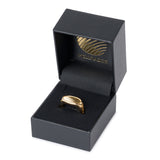 OVAL LOGO PINKY RING - 10K GOLD