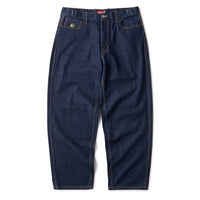 BAGGIE DENIM PANTS - ONE WASH INDIGO