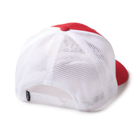 RAISE HELL TRUCKER CAP - RED