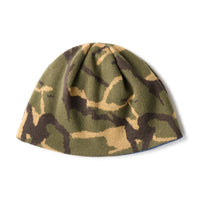 LOGO REVERSIBLE BEANIE - NAVY/WOODLAND CAMO