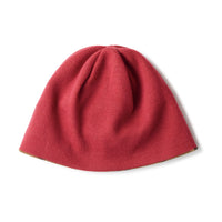 LOGO REVERSIBLE BEANIE - BURGUNDY/COYOTE CAMO