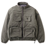 REVERSIBLE ARMY CARGO PUFF JACKET - ALPHA GREY