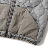 REVERSIBLE ARMY CARGO PUFF JACKET - ALPHA GREY