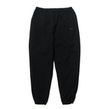 REVERSIBLE NYLON FLEECE PANTS - BLACK/TREBARK