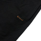 REVERSIBLE NYLON FLEECE PANTS - BLACK/TREBARK