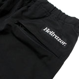 REVERSIBLE NYLON FLEECE PANTS - BLACK/TREBARK
